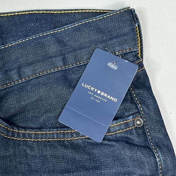 Lucky Brand | NWT Riley Cut Off Raw Hem Mid Rise Denim Shorts - Picture 2 of 5